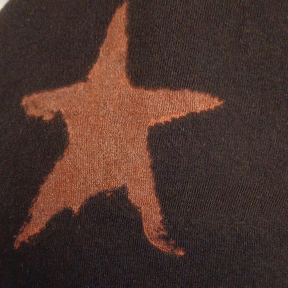 Men's Ring of Fire Shredded Flag Shirt Size Medium - Picture 9 of 11